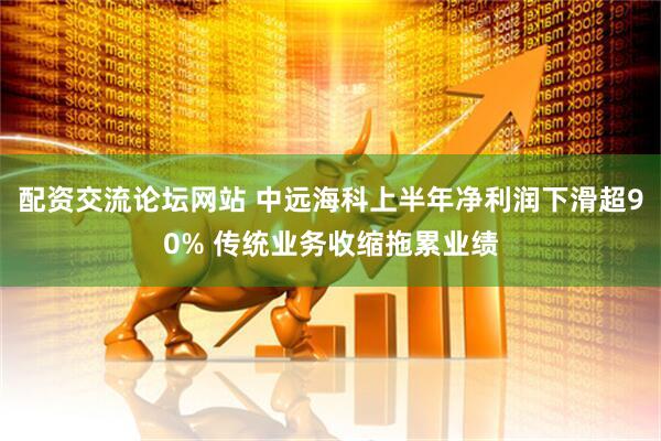 配资交流论坛网站 中远海科上半年净利润下滑超90% 传统业务收缩拖累业绩